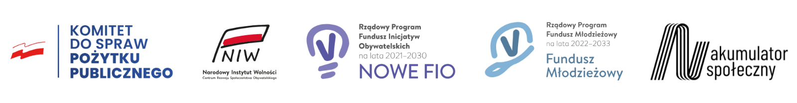 logotypy Akumulator Społeczny 2025