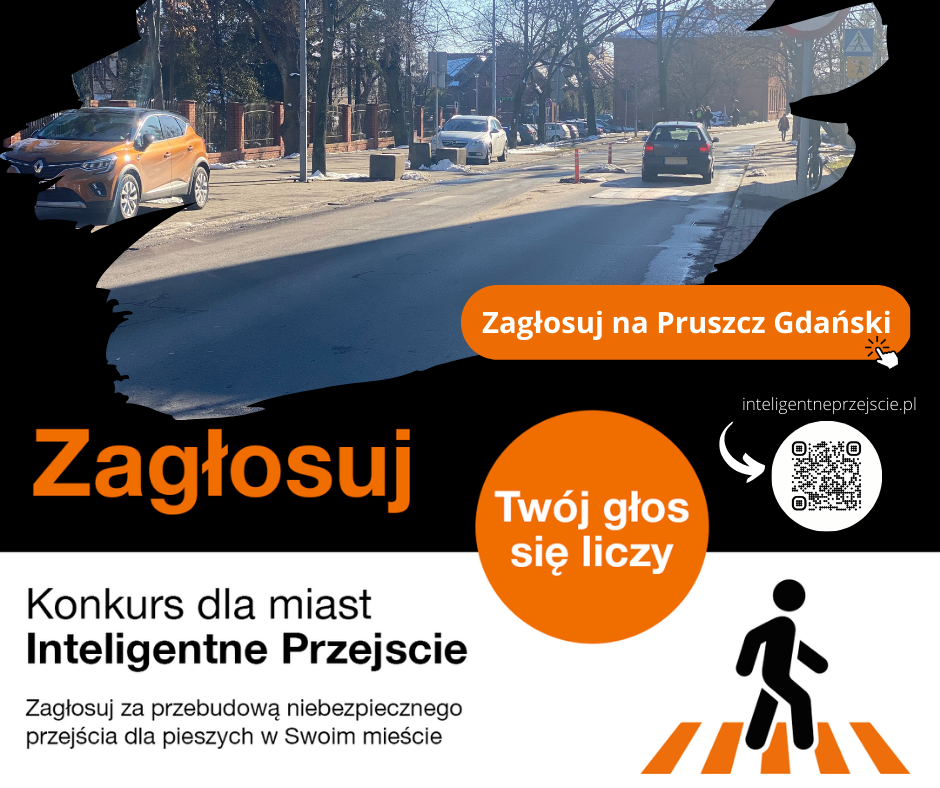 Baner zachęcający do wzięcia udziału w głosowaniu