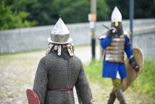 Pożegnanie lata na Faktorii Handlowej. Walki rekonstrukcyjne z czasów bizancjum.