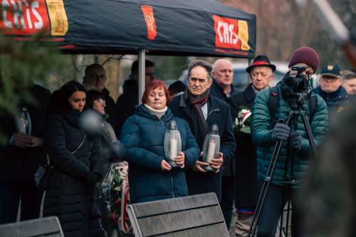 Obchody 79. rocznicy Marszu śmierci w Pruszczu Gdańskim. Goście.