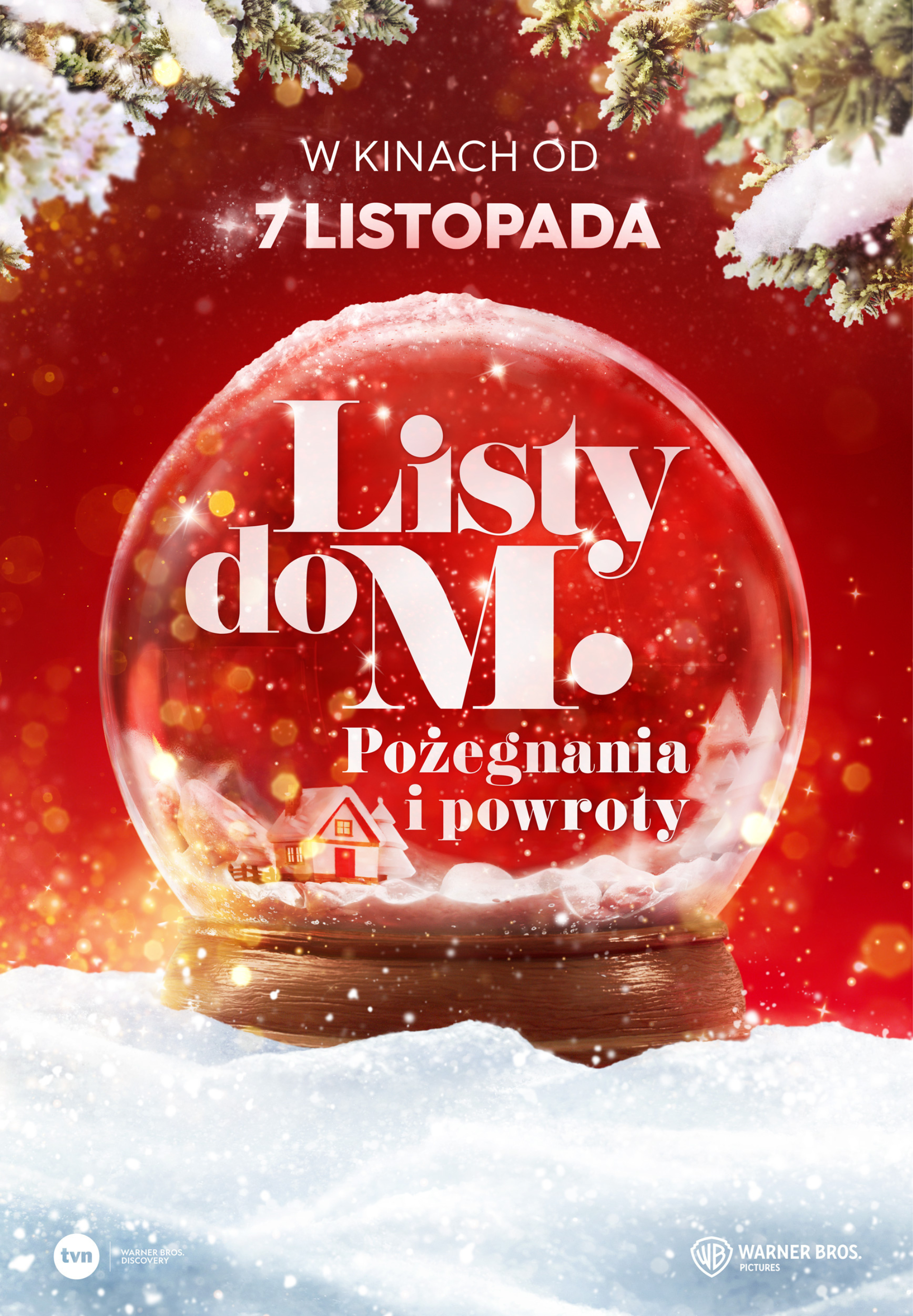 Wydarzenie: Kino: Listy do M. Pożegnania i powroty, Kiedy? 2024-11-16 18:00, Gdzie? ul. Fryderyka Chopina 34