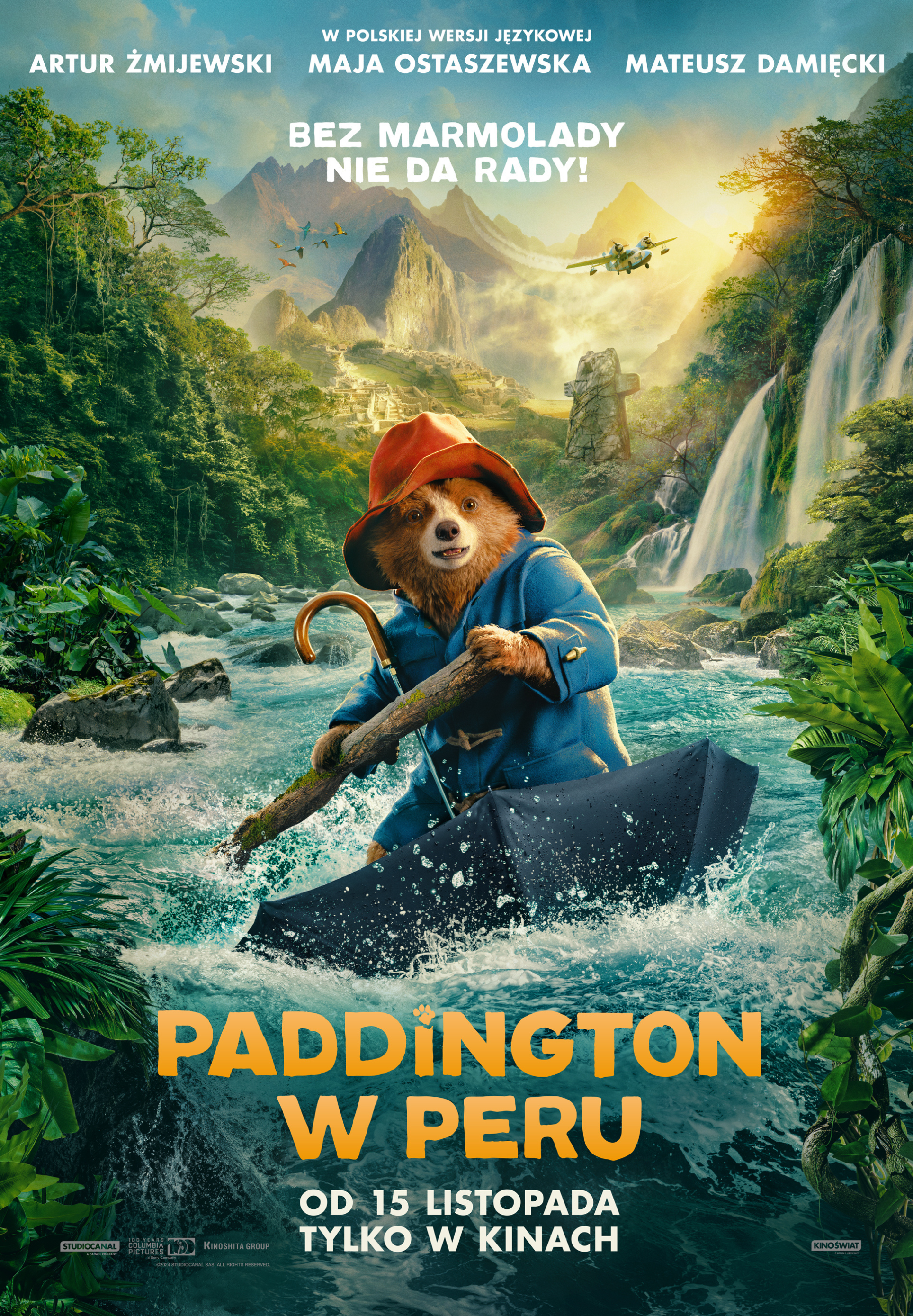 Wydarzenie: Kino: Paddington w Peru, Kiedy? 2024-11-16 12:00, Gdzie? Pruszcz Gdański