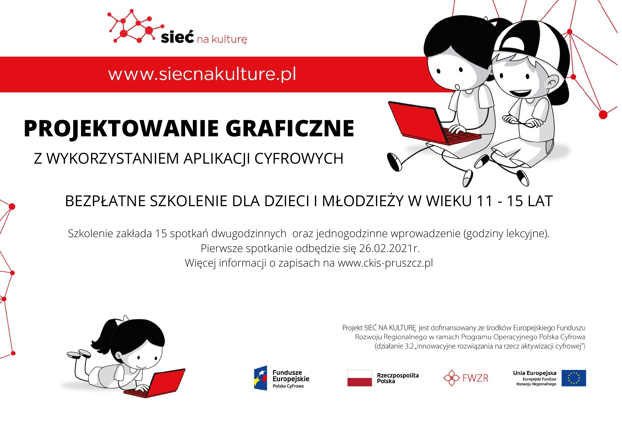 Szkolenie online: projektowanie graficzne z wykorzystaniem aplikacji cyfrowych - zgłoś się!