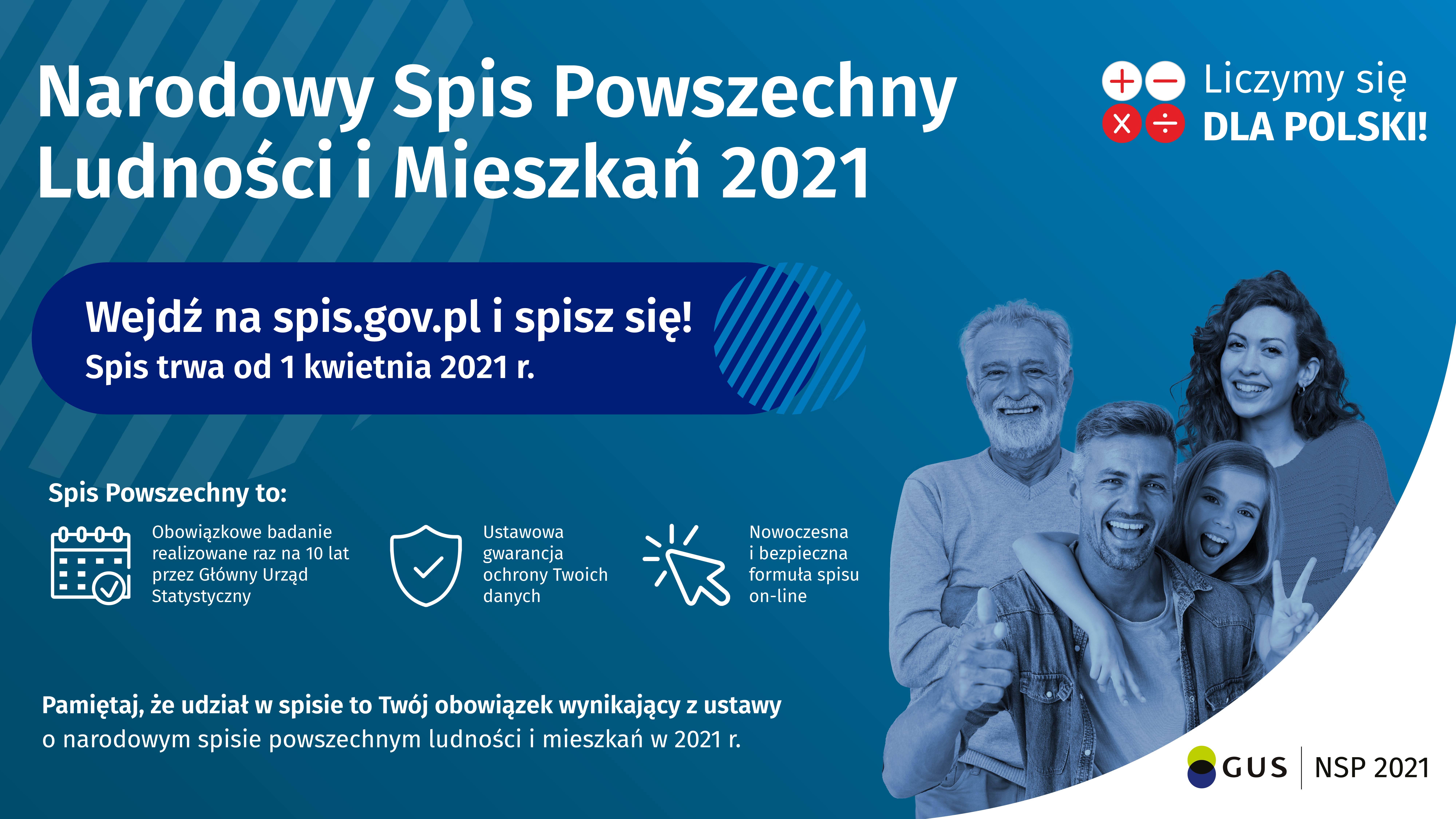 Niebawem rusza Narodowy Spis Powszechny Ludności i Mieszkań 2021