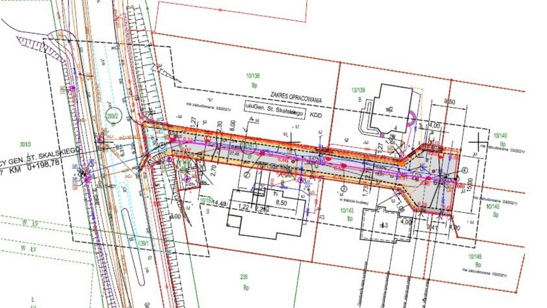 Konsultacje społeczne dot. projektu układu drogowego ul. Skalskiego - sięgacz