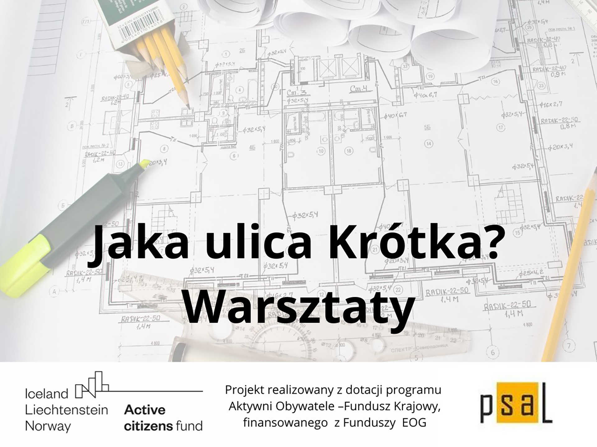 Spotkanie plenerowe dotyczące ulicy Krótkiej!