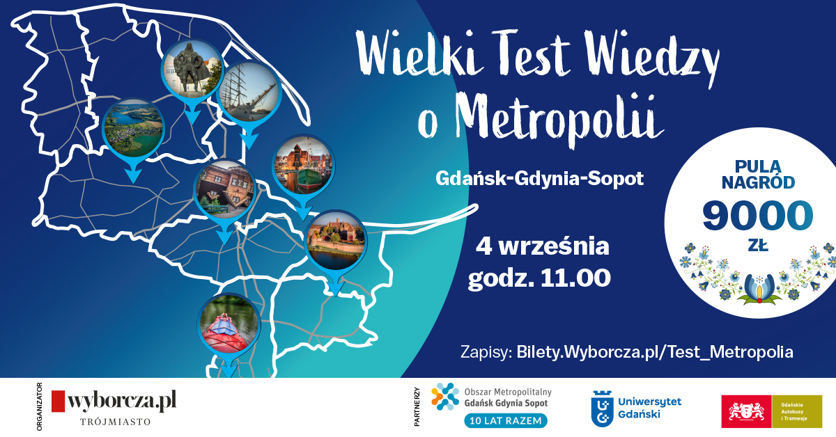 Wielki Test Wiedzy o Metropolii na wysokości 130 m.  Sprawdź się i wygraj 5 tys. zł