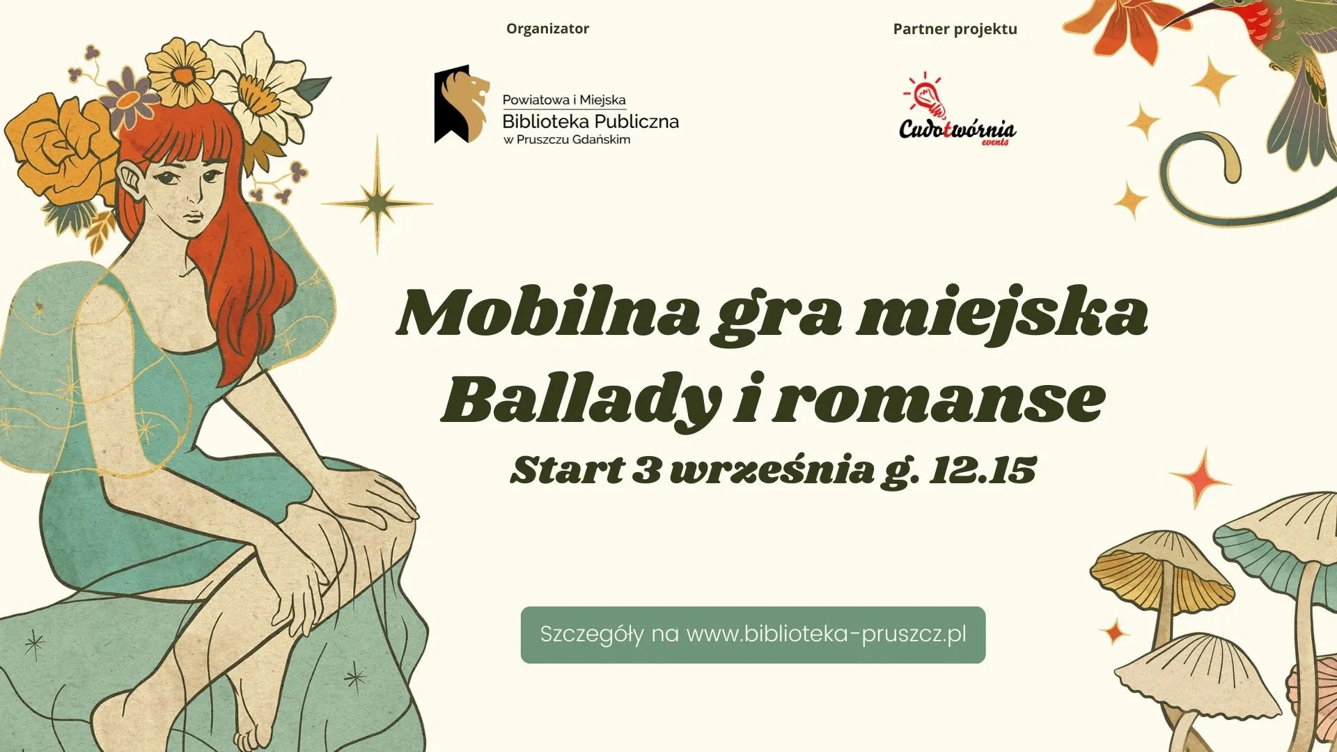 Mobilna gra miejska ,,Ballady i romanse” - trwa! Weź udział.