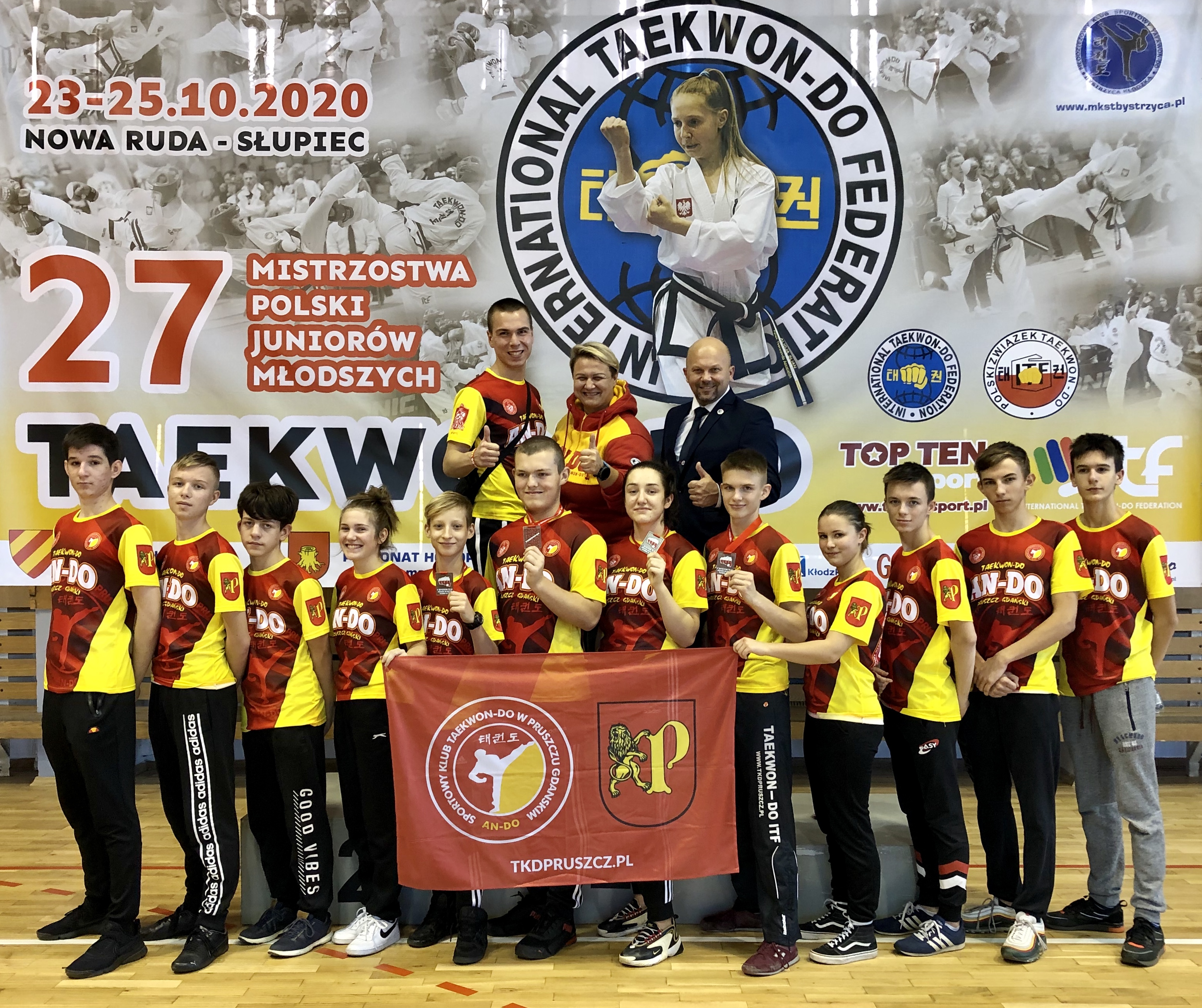 Kolejne medale młodych pruszczan w Taekwon-do