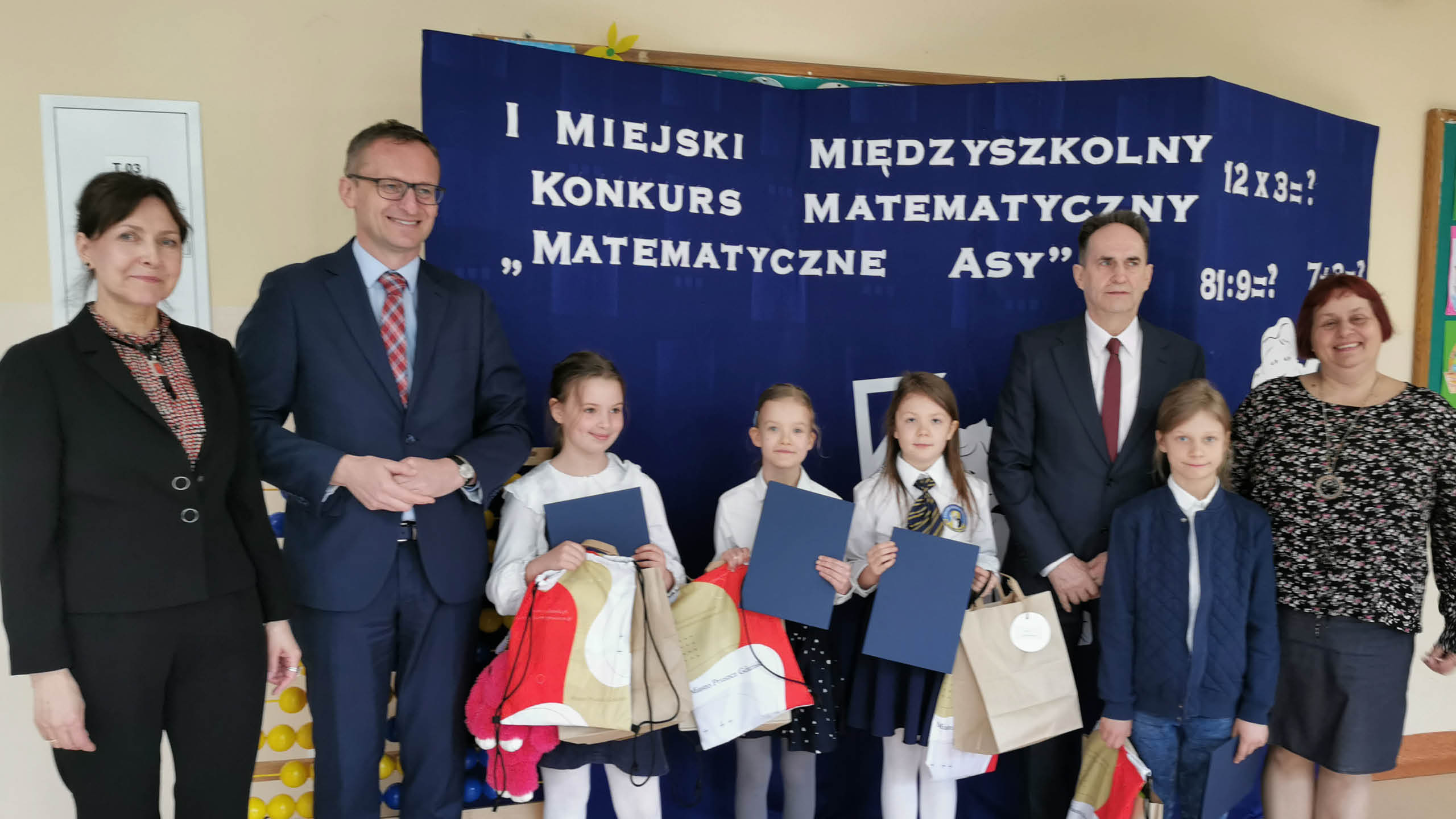 Rozstrzygniecie I Miejskiego Międzyszkolnego Konkursu Matematycznego „Matematyczne Asy”