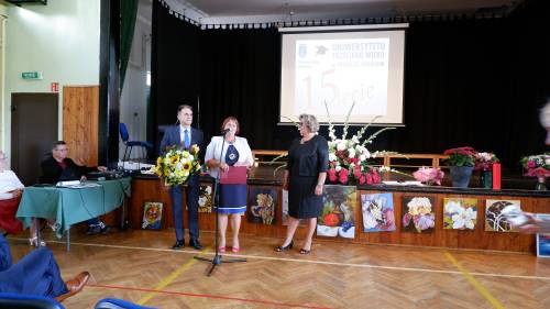 Podziękowania i gratulacje składa: Przewodnicząca Rady Miasta Małgorzata Czarnecka-Szafrańska oraz Zastępca burmistrza ds. Społecznych Jerzy Kulka.