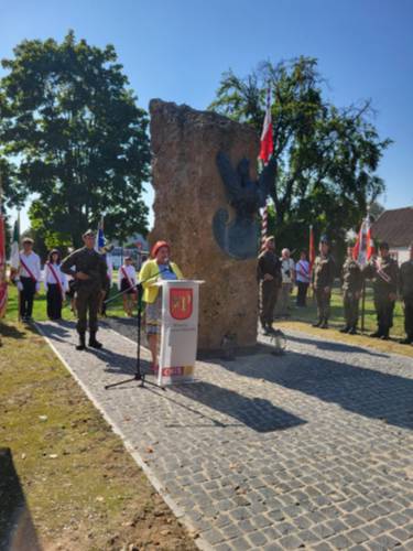 Przemówienie Przewodniczącej Rady Miasta Pruszcz Gdański.