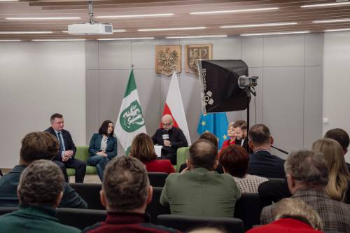 Zdjęcie z debaty w Gminie Pruszcz Gdański o Dialogu Komunikacyjnym.