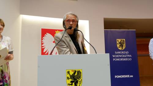 Andrzej Ślusarczyk na scenie.