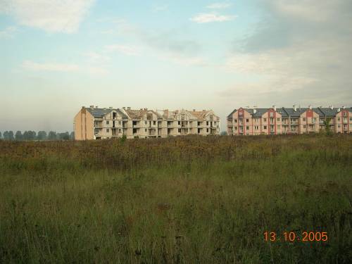Budowa osiedla. Zdjęcie z roku 2005.