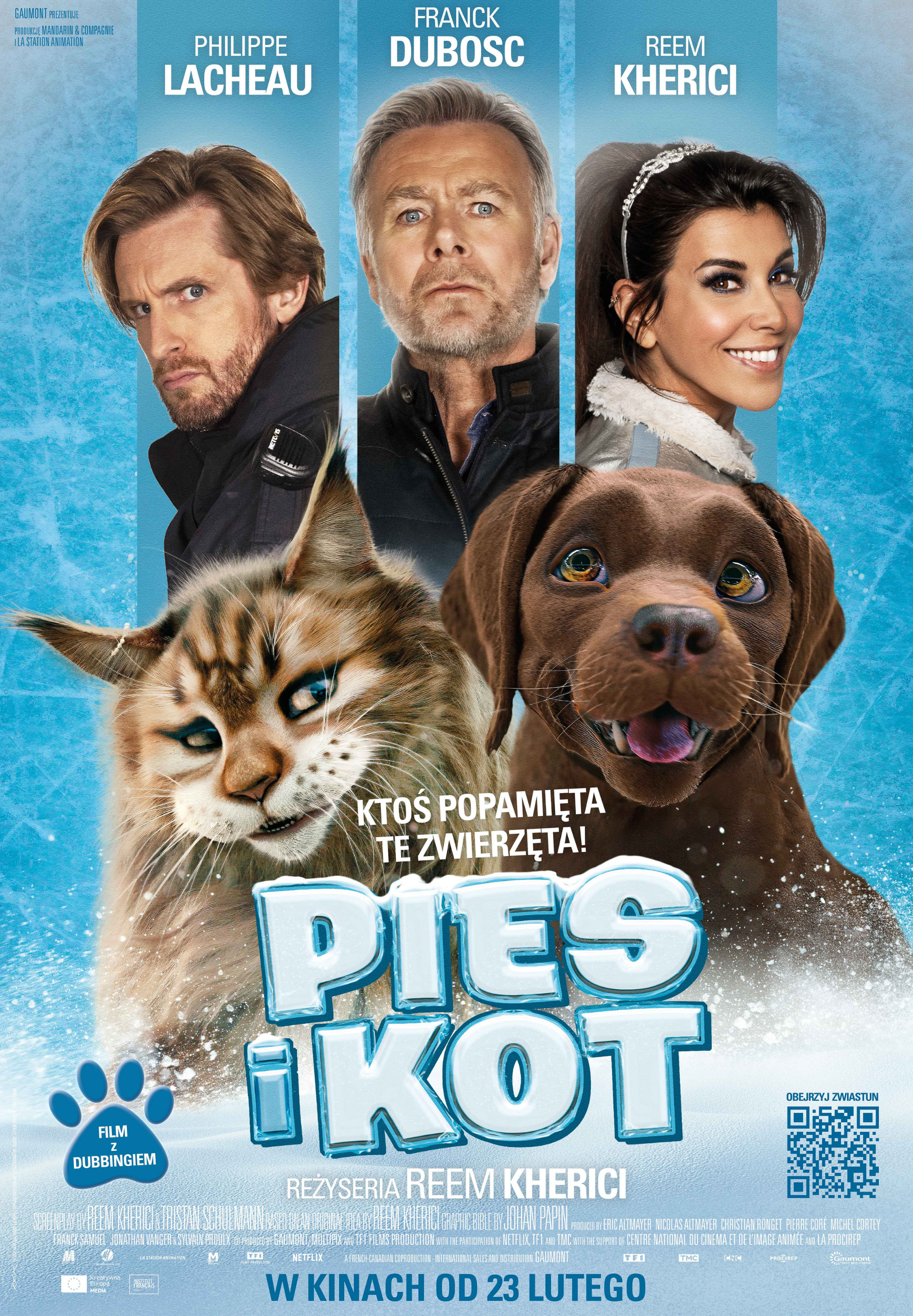 Wydarzenie: Kino: Pies i Kot, Kiedy? 2024-03-10 15:30, Gdzie? ul. Fryderyka Chopina 34 Pruszcz Gdański Polska