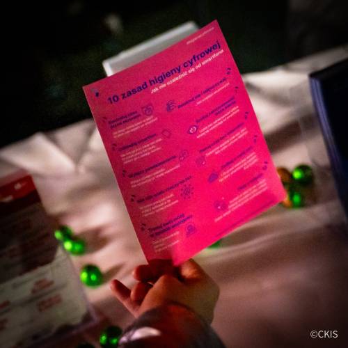 Ulotka 10 zasad higieny cyfrowej