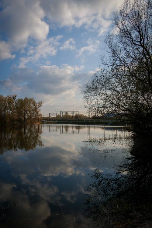 Widok na zbiornik wodny