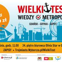Wielki Test o Metropolii Gdańsk-Gdynia-Sopot