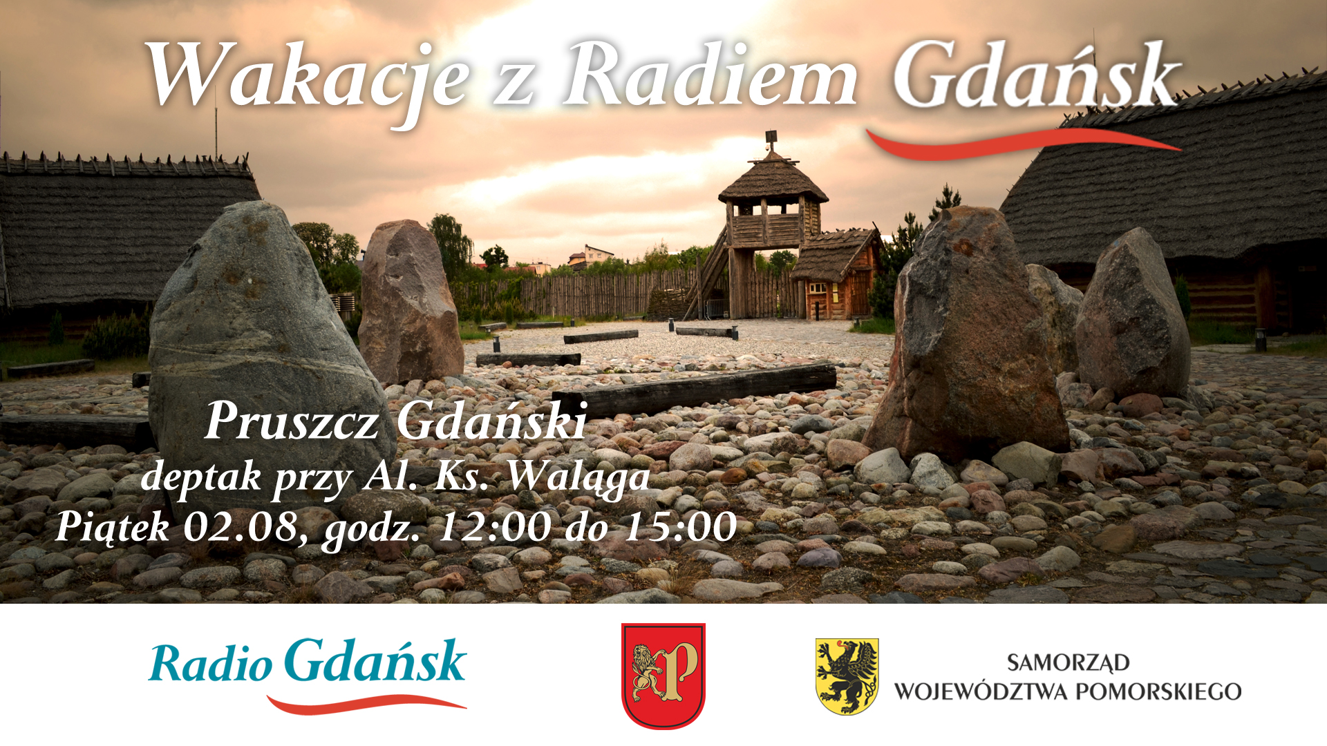 Wakacyjne studio Radia Gdańsk w Pruszczu Gdańskim!