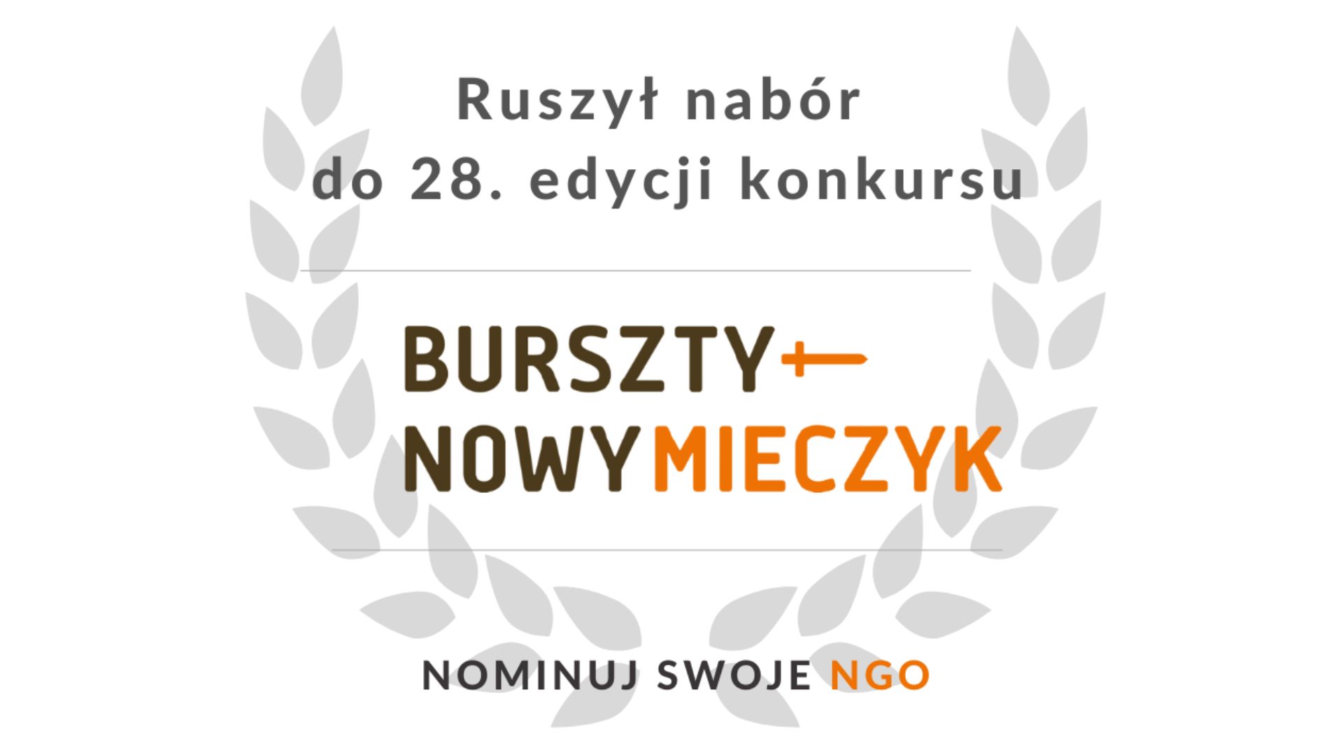 28. edycja konkursu Nagrody Bursztynowego Mieczyka im. Macieja Płażyńskiego
