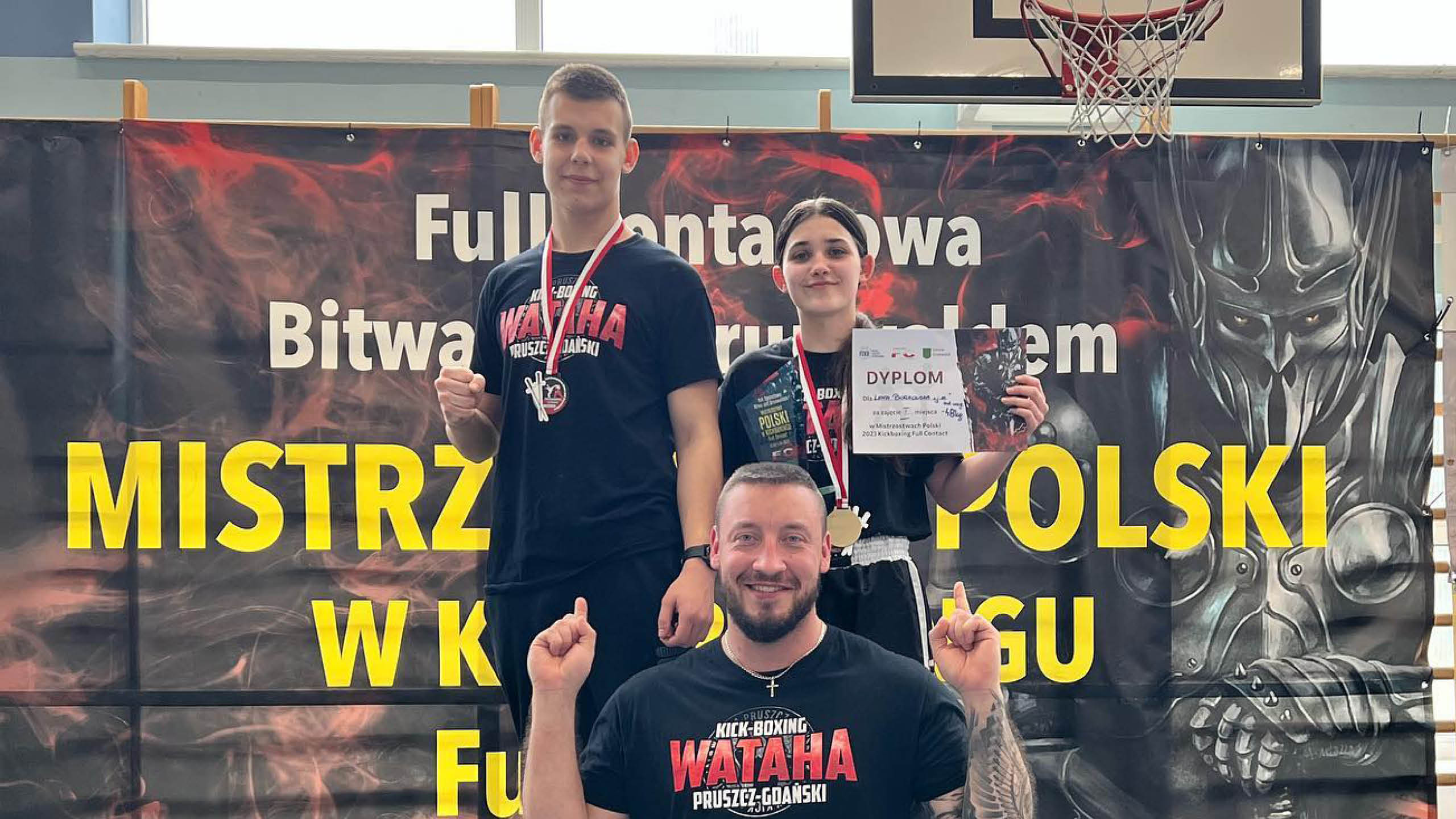 Dwoje zwycięzców z pruszczańskiego klubu w Mistrzostwach Polski w kickboxingu w formule full contact